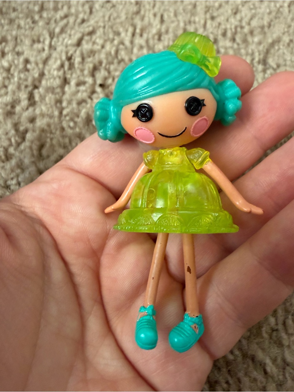 RARE Lalaloopsy Mini Doll Jelly Wiggle Jiggle